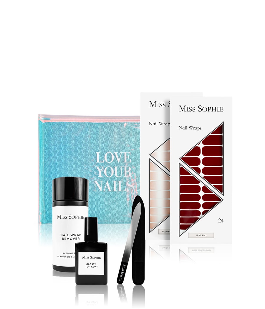 Набор для ухода за ногтями Miss Sophie Starter Set Brick Red & Nude Babyboomer, 1 шт.
Набор для ухода за ногтями Miss Sophie Starter Set Brick Red & Nude Babyboomer, 1 шт.