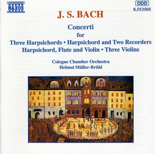 CD диск Bach / Muller-Bruhl / Cologne Chamber Orchestra: Concerti for Harpsichord Flute & Violin
CD диск Bach / Muller-Bruhl / Cologne Chamber Orchestra: Concerti for Harpsichord Flute & Violin