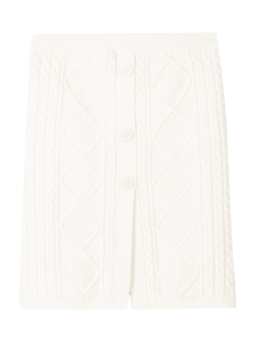 Вязаный топ Bershka, White
Вязаный топ Bershka, White