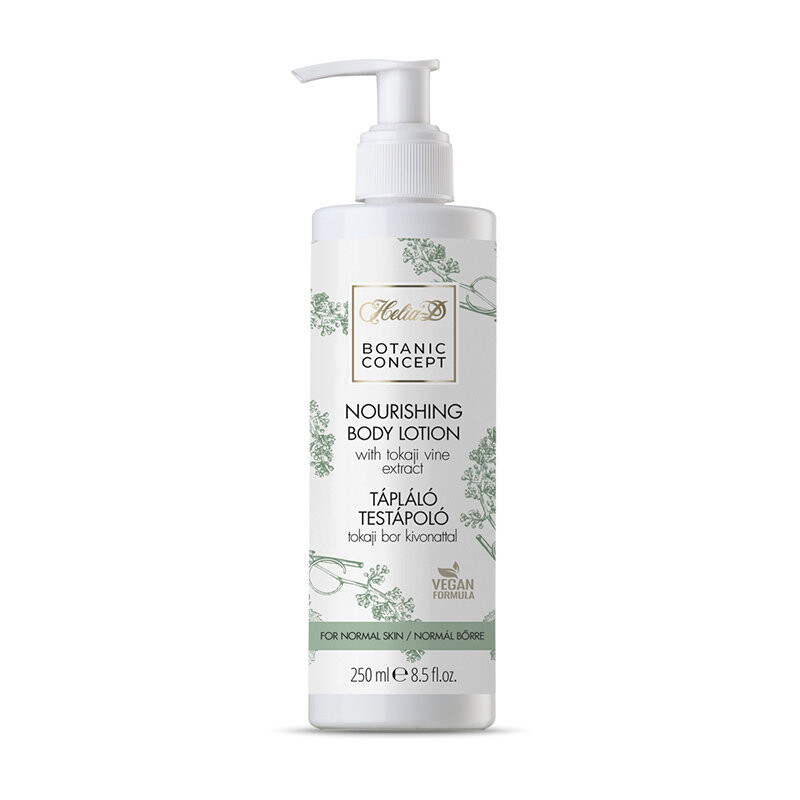 Helia-D, Botanic Concept Nourishing Body Lotion, Питательный лосьон для тела, 250мл
Helia-D, Botanic Concept Nourishing Body Lotion, Питательный лосьон для тела, 250мл