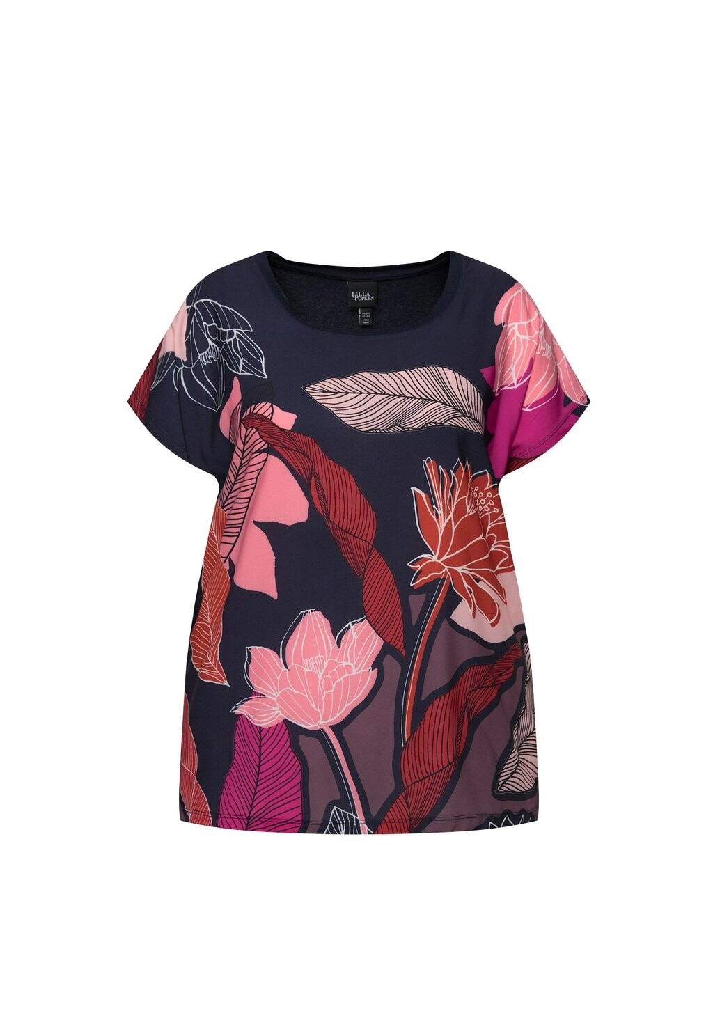 Футболка с принтом Ulla Popken, темно-синий
Футболка с принтом Ulla Popken, темно-синий