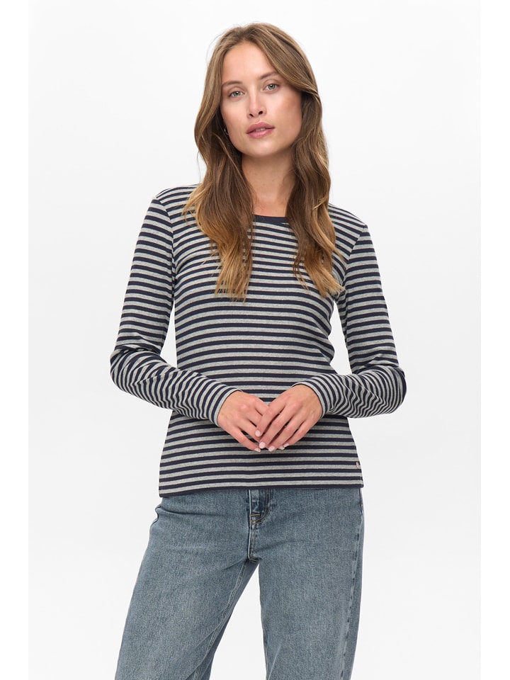 NÜMPH Футболка с длинными рукавами "Numelany" темно-синего/серого цвета
NÜMPH Футболка с длинными рукавами "Numelany" темно-синего/серого цвета