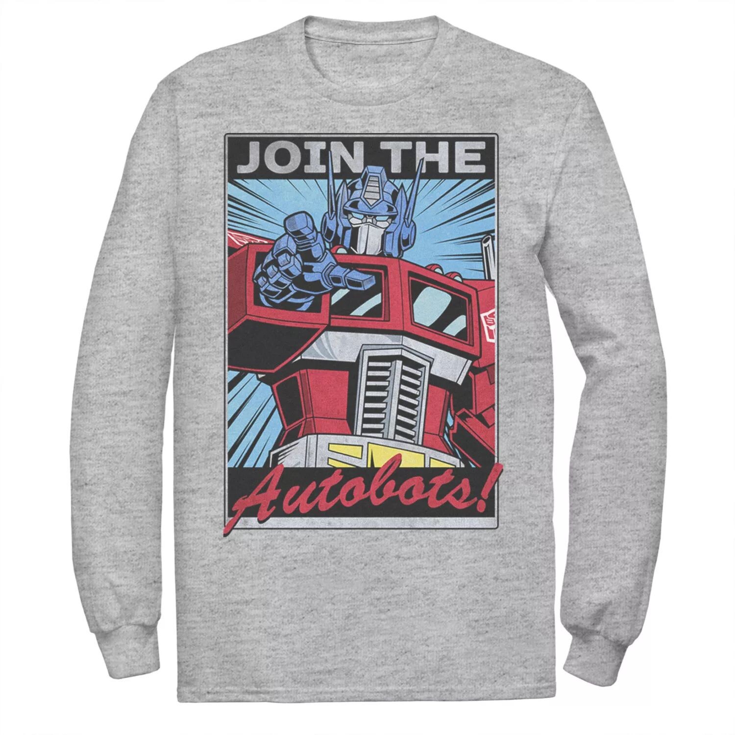 Мужская футболка Transformers Optimus Prime Join The Autobots Poster Licensed Character
Мужская футболка Transformers Optimus Prime Join The Autobots Poster Licensed Character