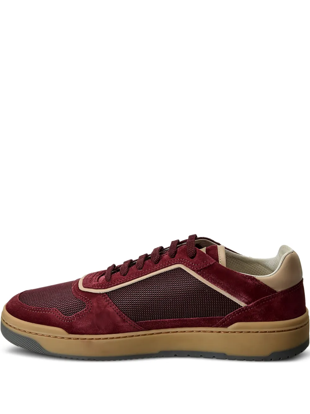 Кеды на шнуровке Brunello Cucinelli, красный 
Кеды на шнуровке Brunello Cucinelli, красный