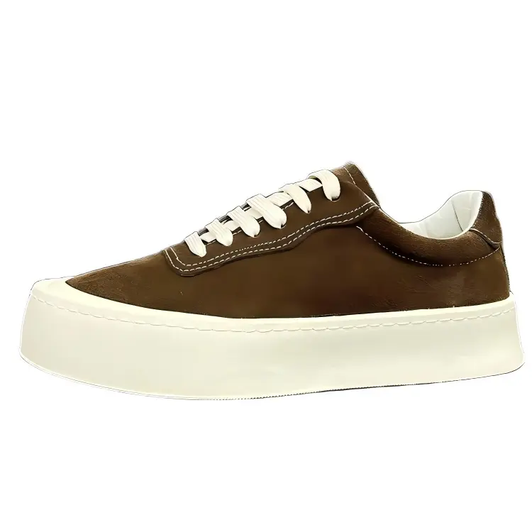 ZUOSAISI Коричневые мужские скейтерские кеды лоу-топ, цвет Brown
ZUOSAISI Коричневые мужские скейтерские кеды лоу-топ, цвет Brown