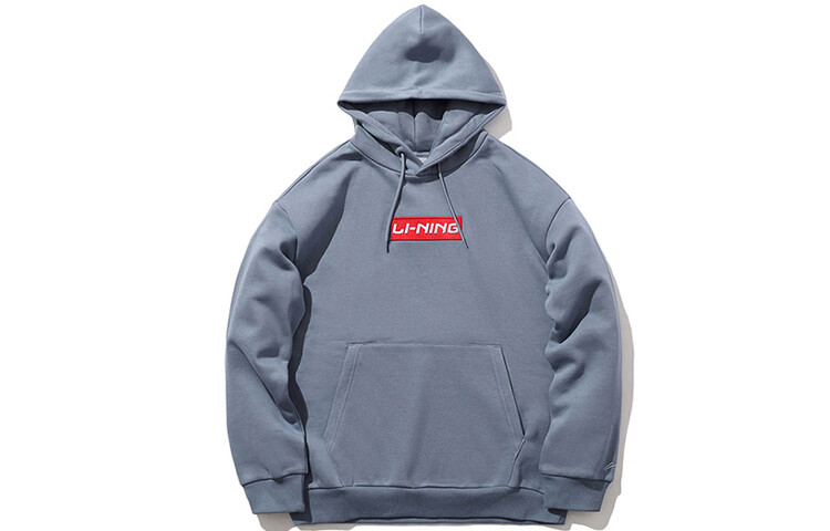 Толстовка унисекс синяя Lining, синий
Толстовка унисекс синяя Lining, синий