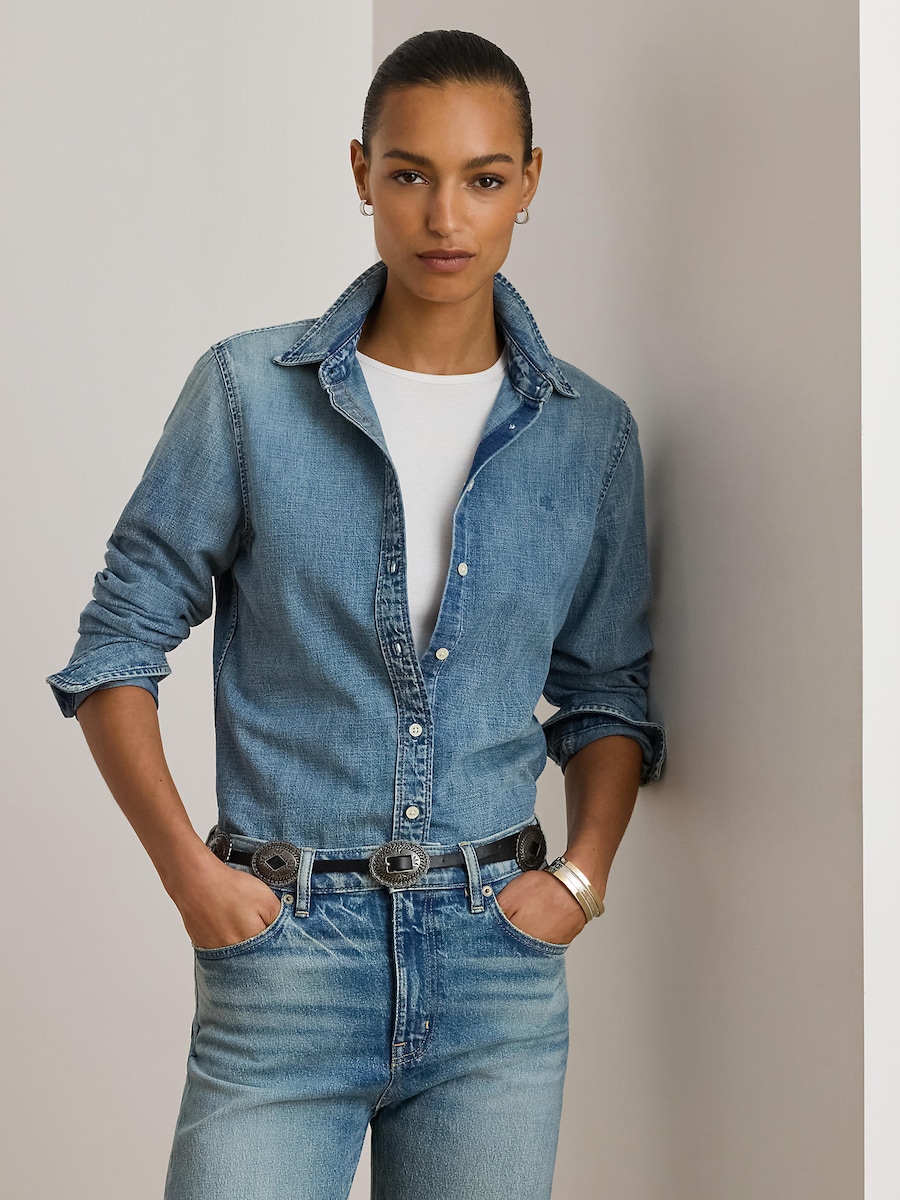 Блуза Lauren Ralph Lauren, Blue Denim
Блуза Lauren Ralph Lauren, Blue Denim