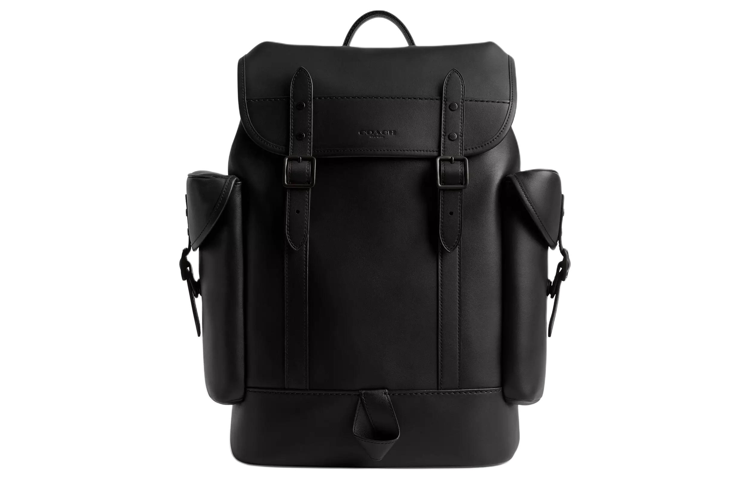 Рюкзак женский большой Hitch Glove из дублёной кожи чёрный COACH, basic set (bag+dust bag)
Рюкзак женский большой Hitch Glove из дублёной кожи чёрный COACH, basic set (bag+dust bag)