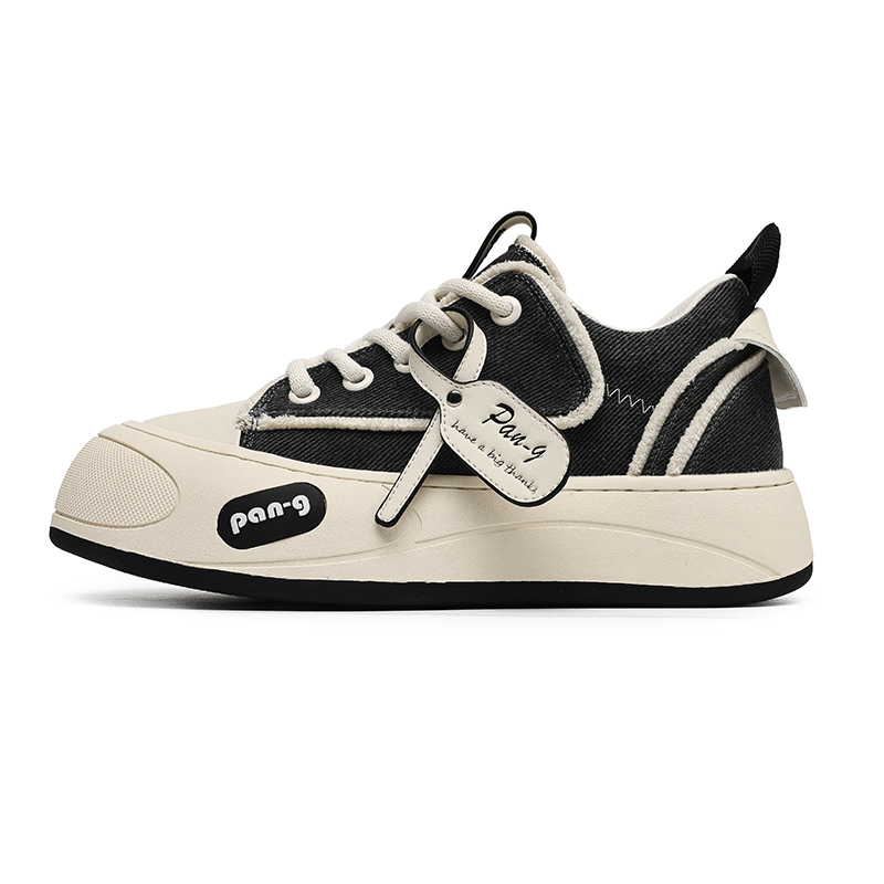 FAPAI Устойчивые к истиранию мид-топ скейтборд кроссовки унисекс черные мужские, цвет Black (Men's Size) 
FAPAI Устойчивые к истиранию мид-топ скейтборд кроссовки унисекс черные мужские, цвет Black (Men's Size)