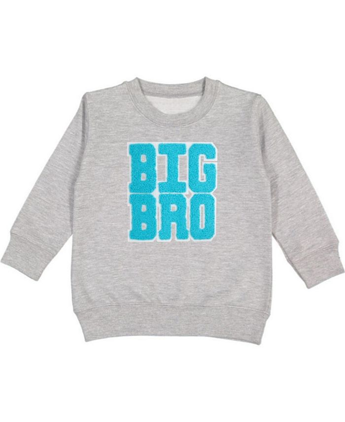 Толстовка с нашивкой Big Bro для мальчиков - Little Kid, Big Kid Sweet Wink, серый
Толстовка с нашивкой Big Bro для мальчиков - Little Kid, Big Kid Sweet Wink, серый