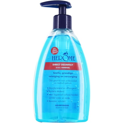 Hand Gel Disinfect Direct Pump - эффективное дезинфицирующее средство для рук Herome
Hand Gel Disinfect Direct Pump - эффективное дезинфицирующее средство для рук Herome