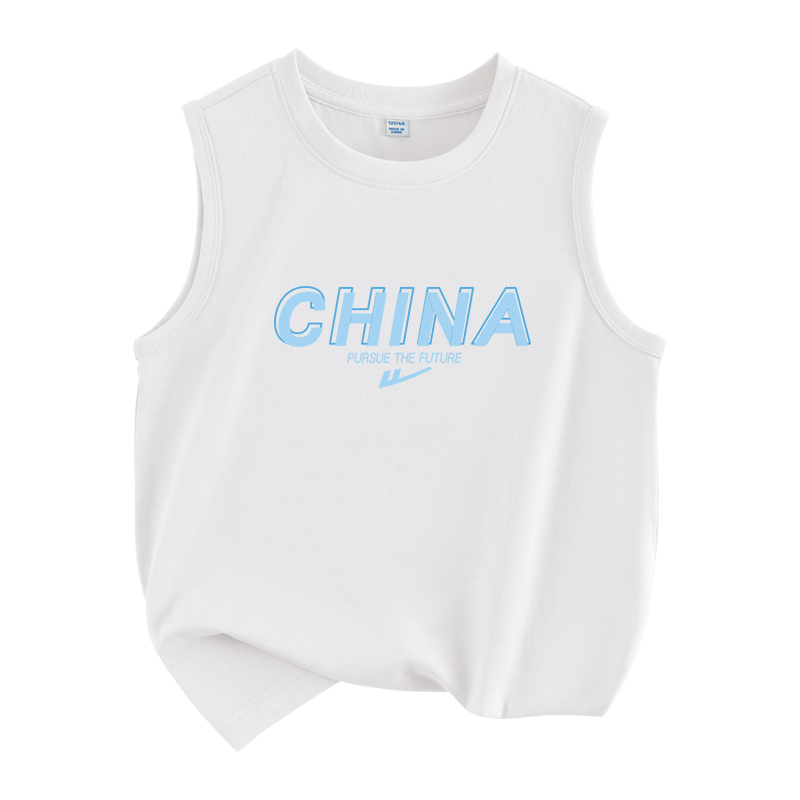 Детский топ и майка с круглым вырезом WARRIOR, белый/h синий letter
Детский топ и майка с круглым вырезом WARRIOR, белый/h синий letter