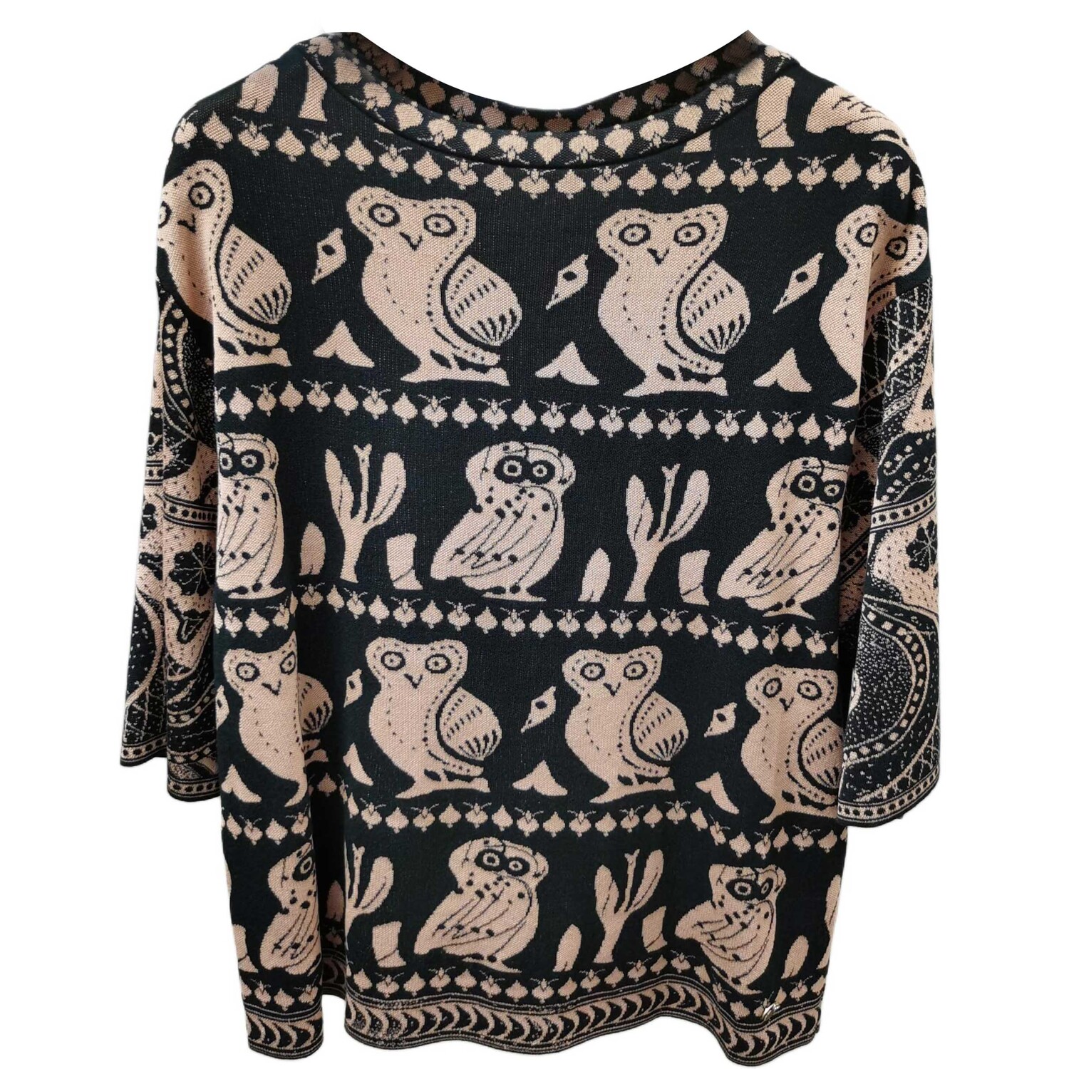 Кофта женская Chanel с принтом, черный 
Кофта женская Chanel с принтом, черный