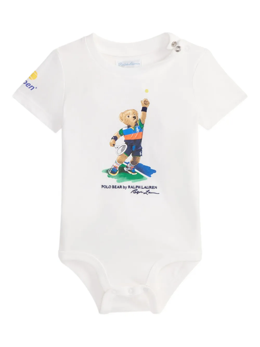 Боди с логотипом POLO RALPH LAUREN KIDS, белый 
Боди с логотипом POLO RALPH LAUREN KIDS, белый