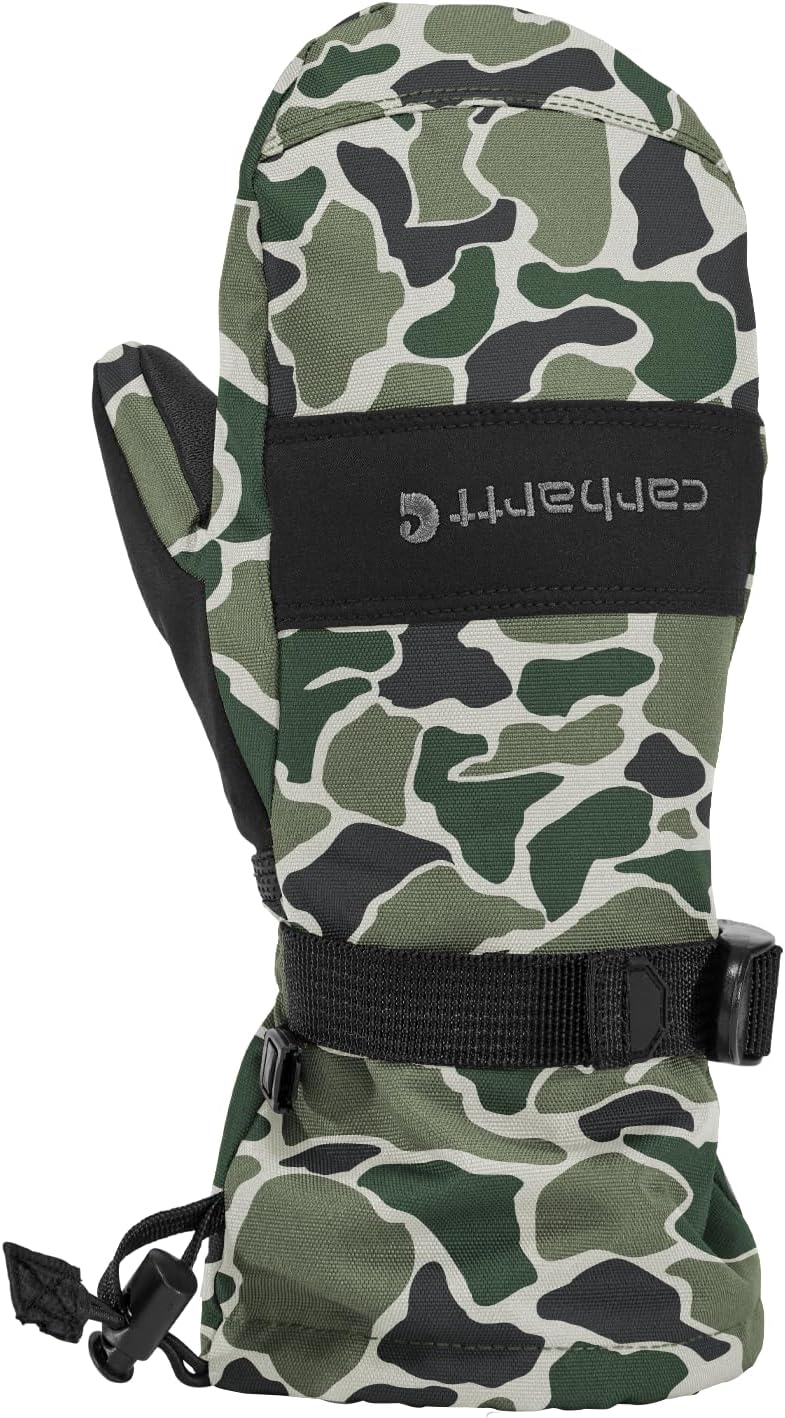 Carhartt детские утепленные водонепроницаемые варежки GL0845J, Retro Duck Camo
Carhartt детские утепленные водонепроницаемые варежки GL0845J, Retro Duck Camo