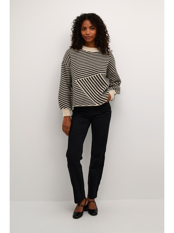 Пуловер Kaffe Pullover, цвет Schwarz/Beige
Пуловер Kaffe Pullover, цвет Schwarz/Beige