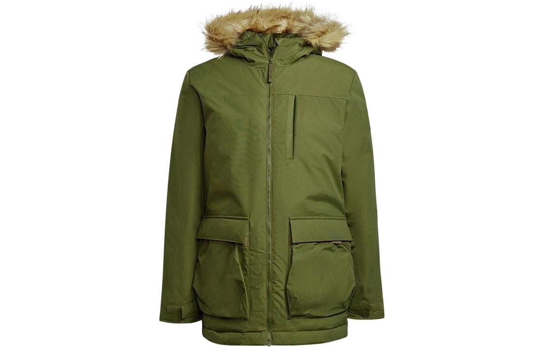 Пальто-парка мужское армейского зеленого цвета Adidas, зеленый
Пальто-парка мужское армейского зеленого цвета Adidas, зеленый