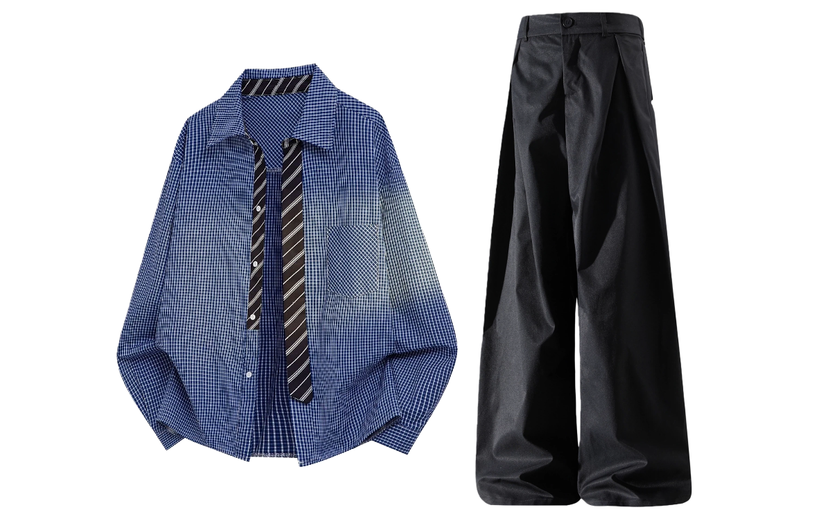 Повседневная спортивная одежда Unisex с лацканом Lapel Moderate X1617, синий shirt+черный pants
Повседневная спортивная одежда Unisex с лацканом Lapel Moderate X1617, синий shirt+черный pants