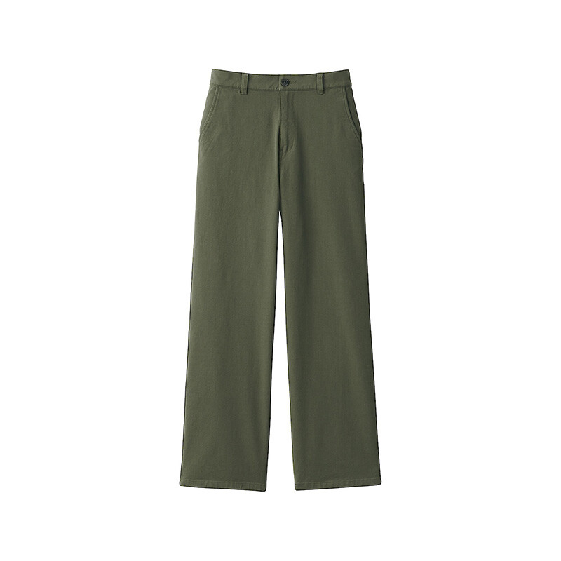 Брюки женские Muji широкие, темно-зеленый
Брюки женские Muji широкие, темно-зеленый