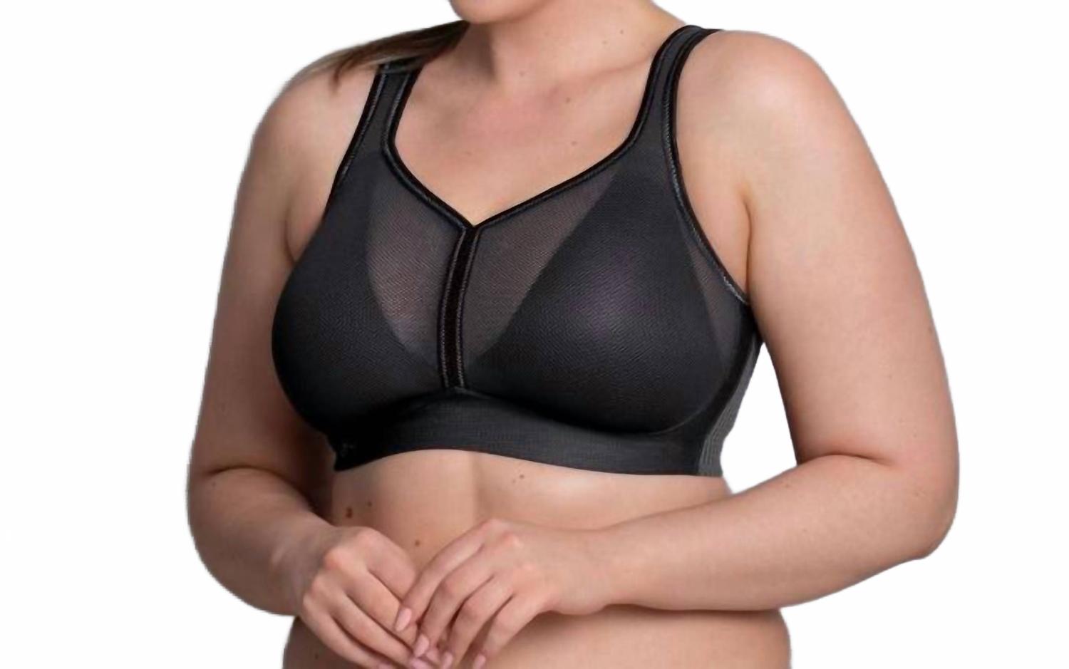 Спортивный бра Air Control Deltapad в цвете антрацит Anita, Anthracite 
Спортивный бра Air Control Deltapad в цвете антрацит Anita, Anthracite