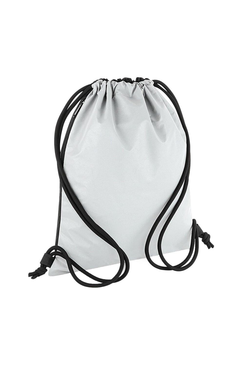 Светоотражающая сумка на шнурке Bagbase, серебро
Светоотражающая сумка на шнурке Bagbase, серебро