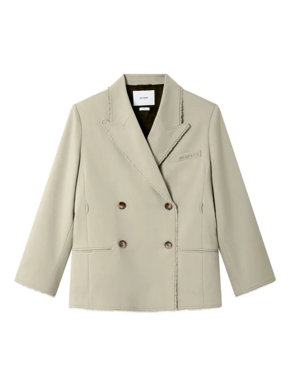 Двубортный блейзер Axel Arigato, зеленый
Двубортный блейзер Axel Arigato, зеленый