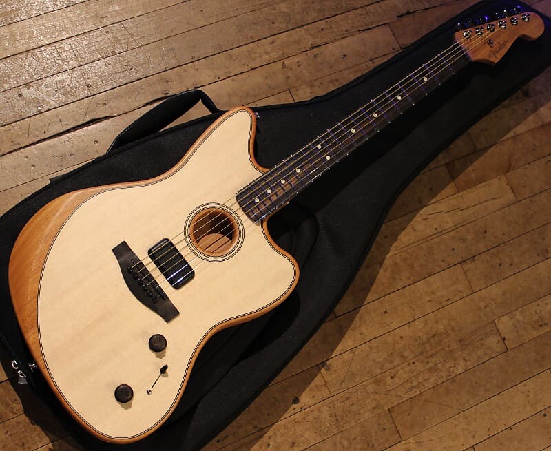 Акустическая гитара Fender American Acoustasonic Jazzmaster Natural
Акустическая гитара Fender American Acoustasonic Jazzmaster Natural