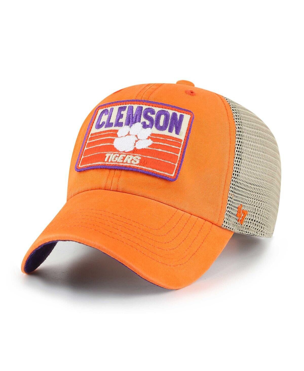 Мужская оранжевая кепка Clemson Tigers Four Stroke Clean Up Trucker Snapback '47 Brand
Мужская оранжевая кепка Clemson Tigers Four Stroke Clean Up Trucker Snapback '47 Brand