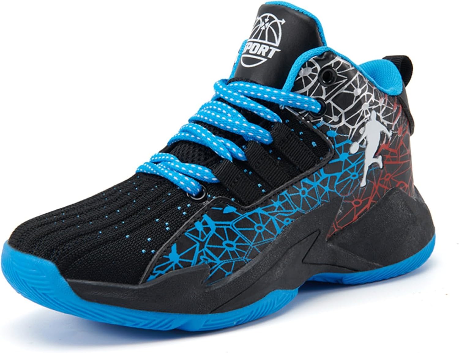 Противоскользящие износостойкие модные детские спортивные баскетбольные кроссовки Ucilxi, черный/синий
Противоскользящие износостойкие модные детские спортивные баскетбольные кроссовки Ucilxi, черный/синий