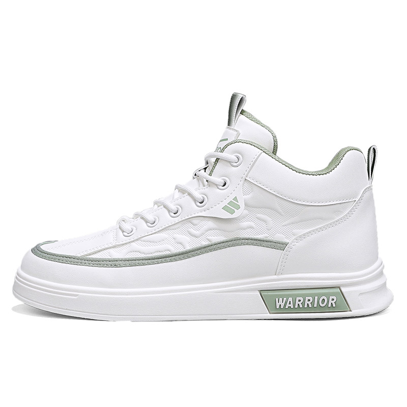 WARRIOR Износостойкие и легкие мужские высокие кэжуал кроссовки бело-зеленые, цвет White Green
WARRIOR Износостойкие и легкие мужские высокие кэжуал кроссовки бело-зеленые, цвет White Green