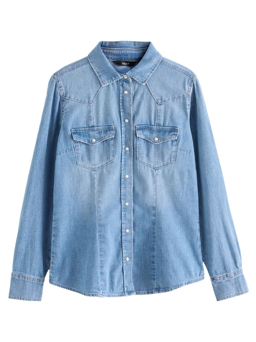 Блузка Next, синий деним
Блузка Next, синий деним