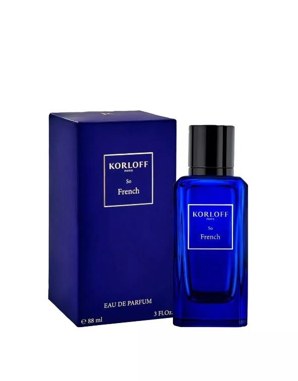 Korloff, So French, парфюмированная вода, 88 мл Korloff Paris 
Korloff, So French, парфюмированная вода, 88 мл Korloff Paris