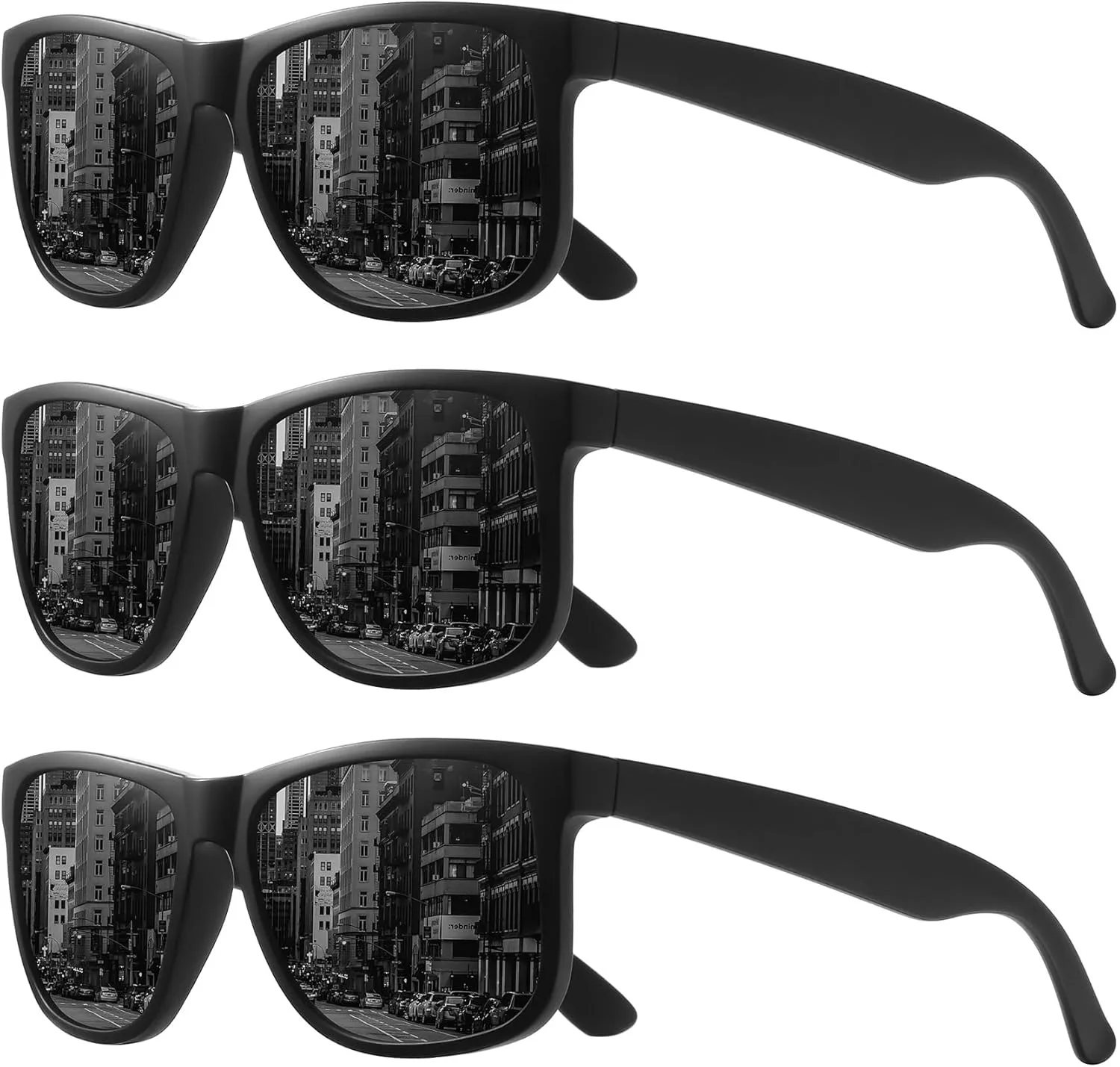 Поляризованные солнцезащитные очки MEETSUN для мужчин и женщин, защита от УФ-излучения, классические очки для вождения, комплект из 3 штук, черные, 3pack Black
Поляризованные солнцезащитные очки MEETSUN для мужчин и женщин, защита от УФ-излучения, классические очки для вождения, комплект из 3 штук, черные, 3pack Black