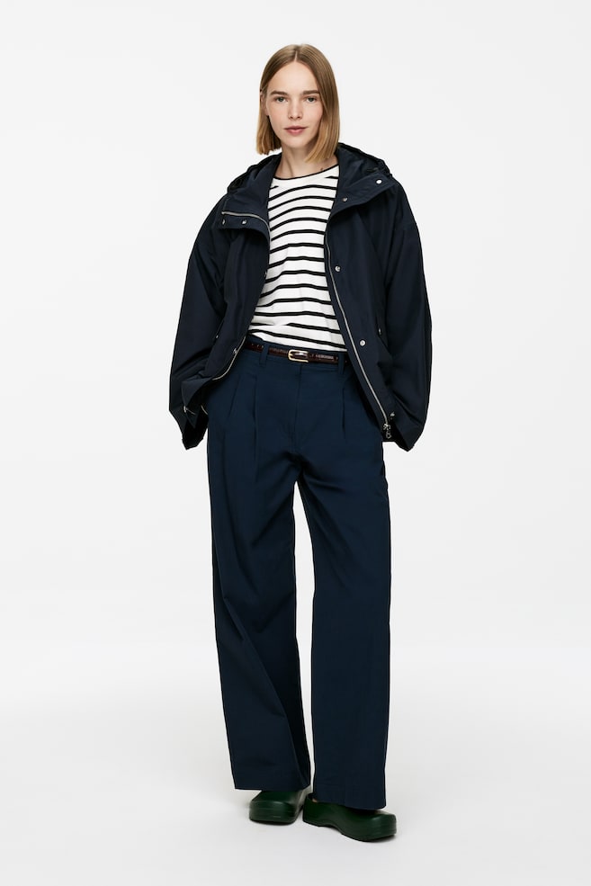 Брюки со складками Arket, синий
Брюки со складками Arket, синий