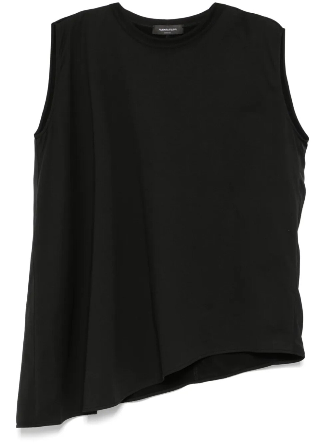Fabiana Filippi атласный топ из джерси, черный
Fabiana Filippi атласный топ из джерси, черный