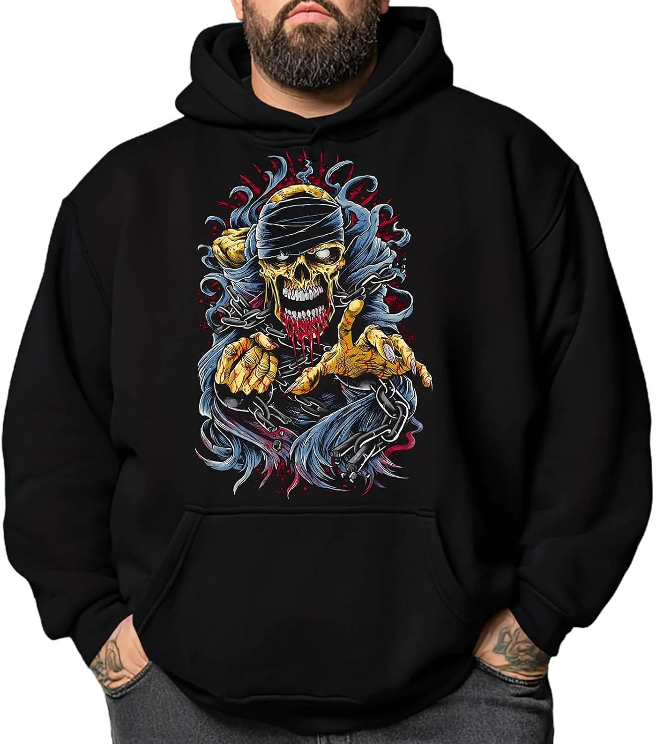 Толстовка с капюшоном Big and Tall для мужчин, Oversized Fleece xtalline
Толстовка с капюшоном Big and Tall для мужчин, Oversized Fleece xtalline