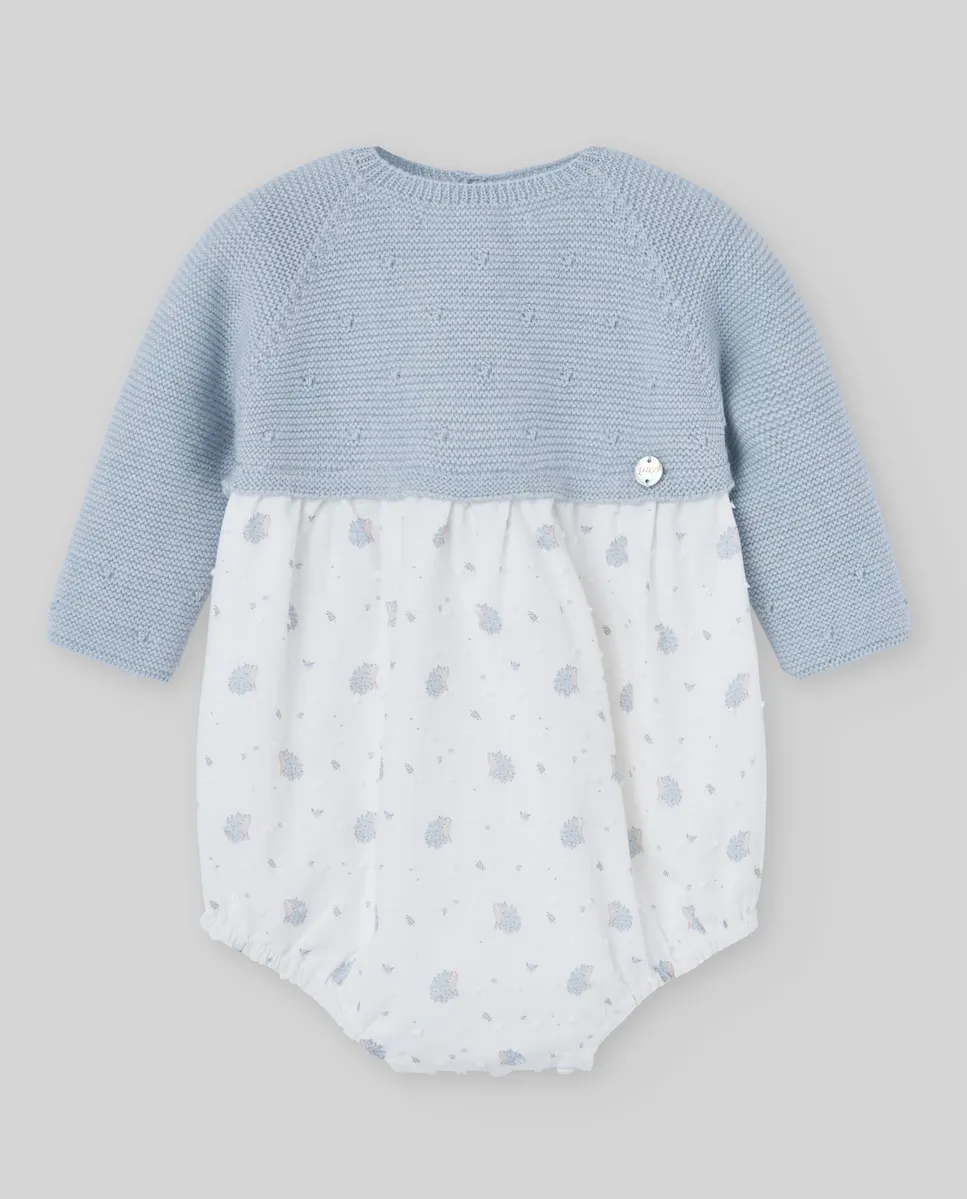 Комбинезон для малыша с плюшевыми ёжиками коллекция Erizos Paz Rodríguez, светло-голубой
Комбинезон для малыша с плюшевыми ёжиками коллекция Erizos Paz Rodríguez, светло-голубой