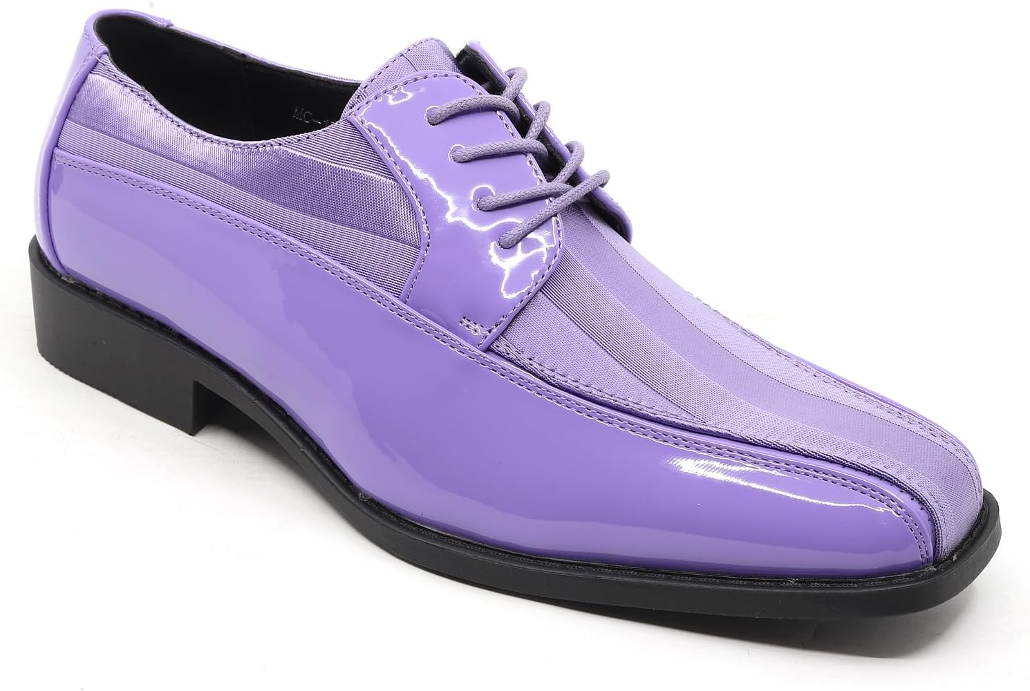Мужские оксфорды с шнуровкой из атласа в полоску с лакированным покрытием MC-179 Metrocharm, Lavender
Мужские оксфорды с шнуровкой из атласа в полоску с лакированным покрытием MC-179 Metrocharm, Lavender