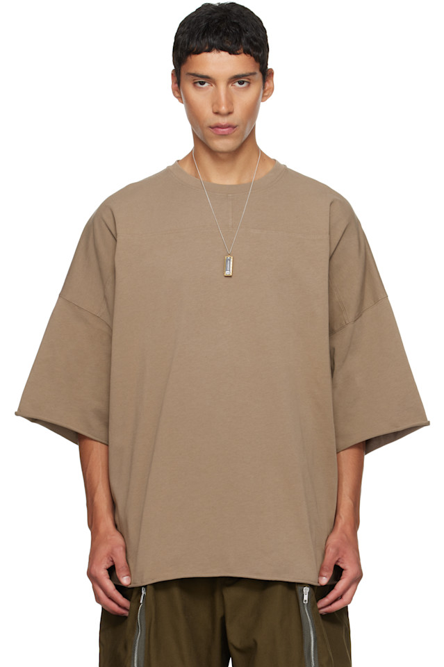 Mordecai Футболка оверсайз бежевого цвета
Mordecai Футболка оверсайз бежевого цвета