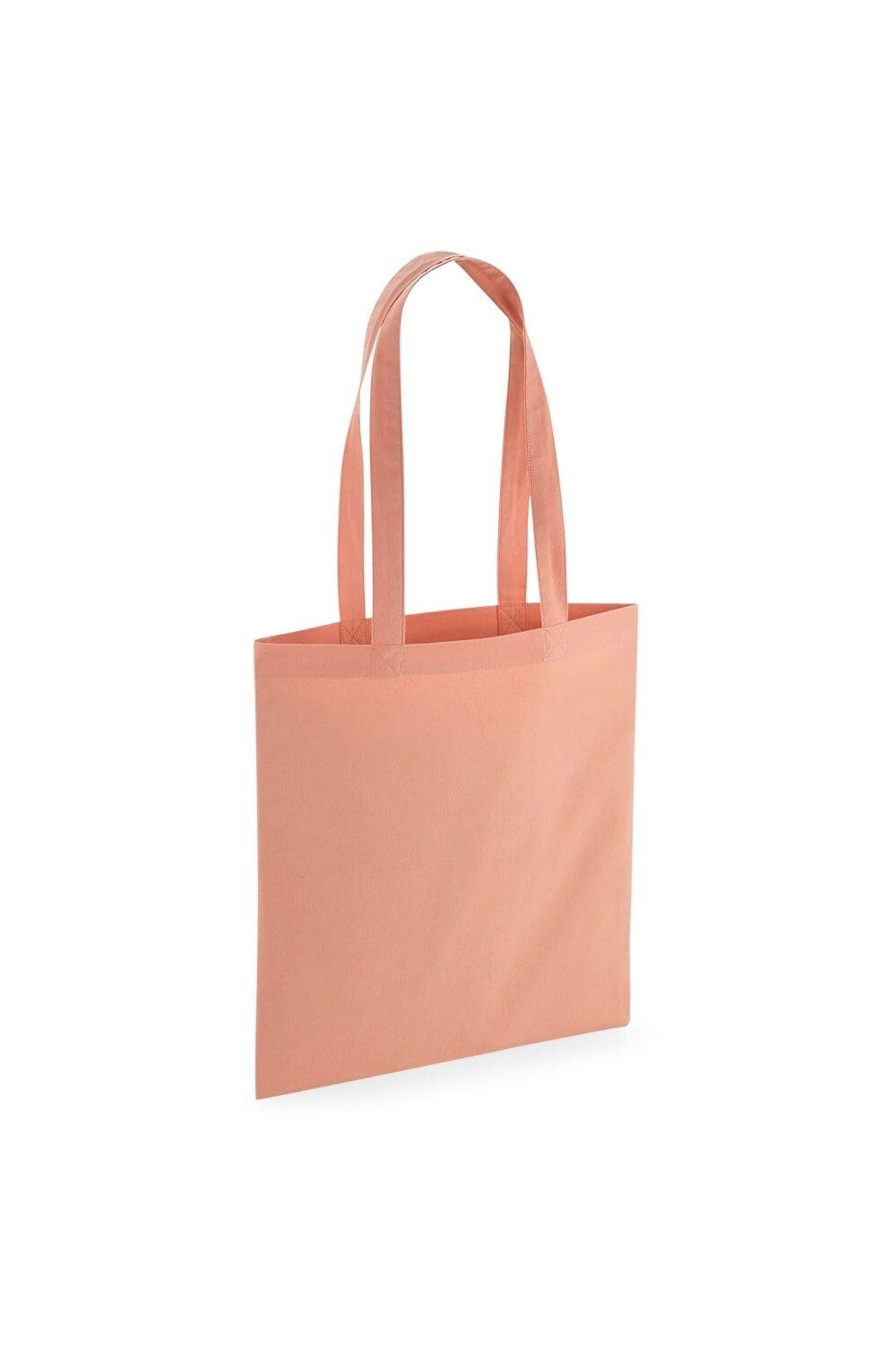 Большая сумка-тоут из органического натурального окрашенного материала Westford Mill, розовый 
Большая сумка-тоут из органического натурального окрашенного материала Westford Mill, розовый