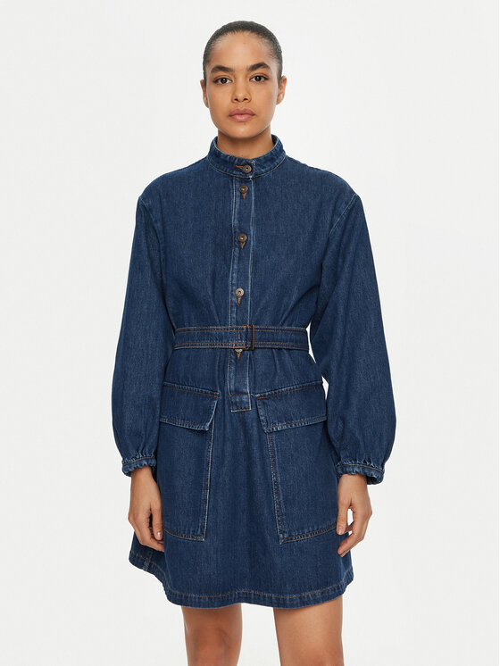 Джинсовое платье свободного кроя Euro 2515221021 Weekend Max Mara, синий
Джинсовое платье свободного кроя Euro 2515221021 Weekend Max Mara, синий