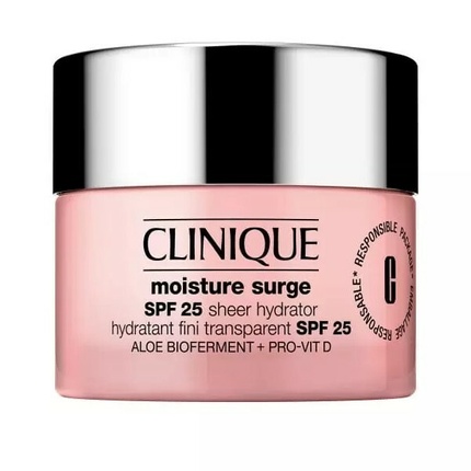 Увлажняющий крем-гель Moisture Surge Hydrating Gel Cream Spf 25 Sheer Hydrator
Увлажняющий крем-гель Moisture Surge Hydrating Gel Cream Spf 25 Sheer Hydrator