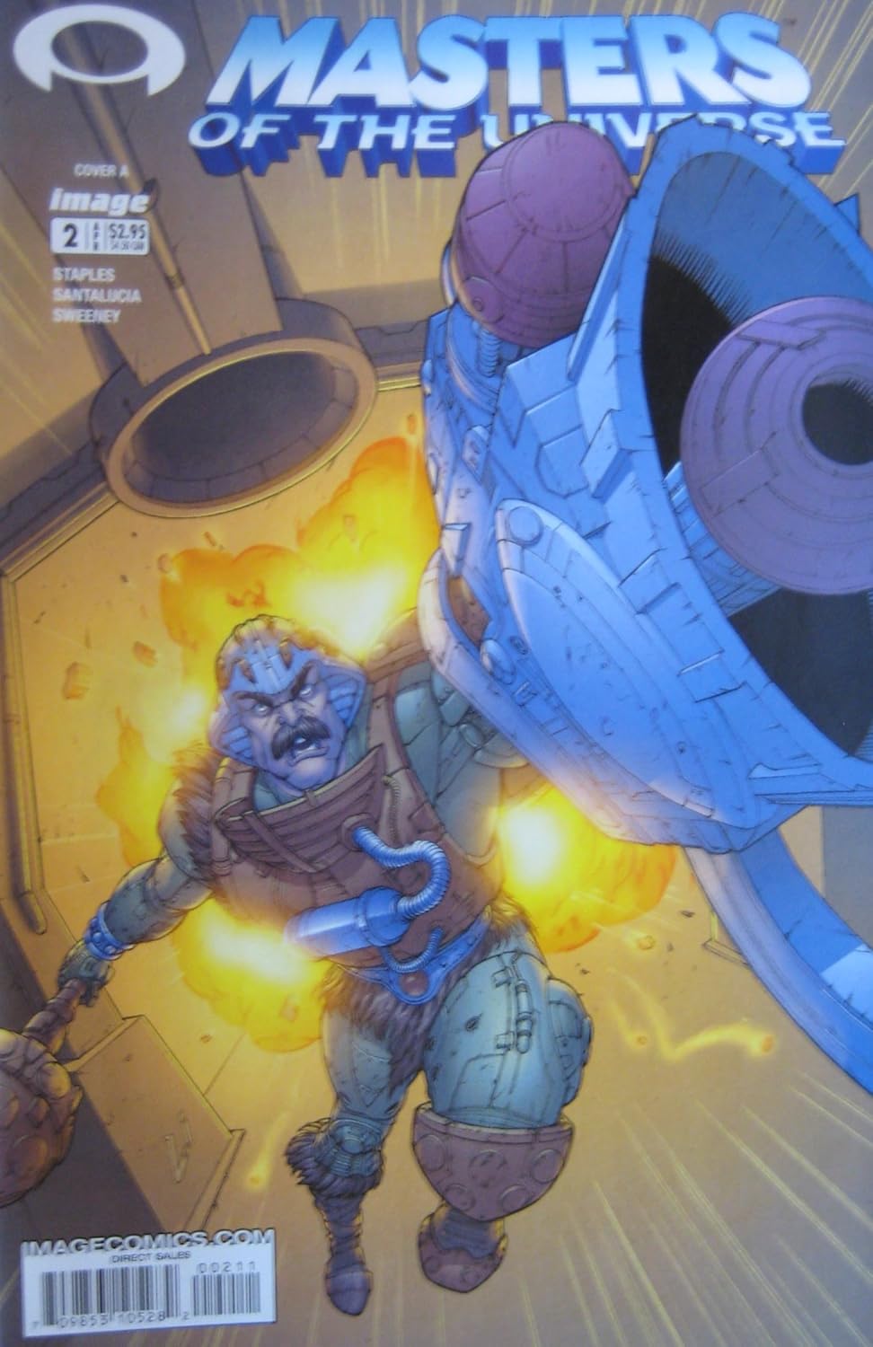 MASTERS OF THE UNIVERSE Issue 2 (Cover A), April 2003 (Volume II) (Image Comics, Inc)
MASTERS OF THE UNIVERSE Issue 2 (Cover A), April 2003 (Volume II) (Image Comics, Inc)