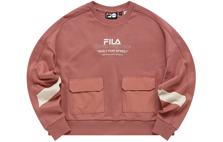 FILA FUSION Свитшот женский грязно-розовый
FILA FUSION Свитшот женский грязно-розовый