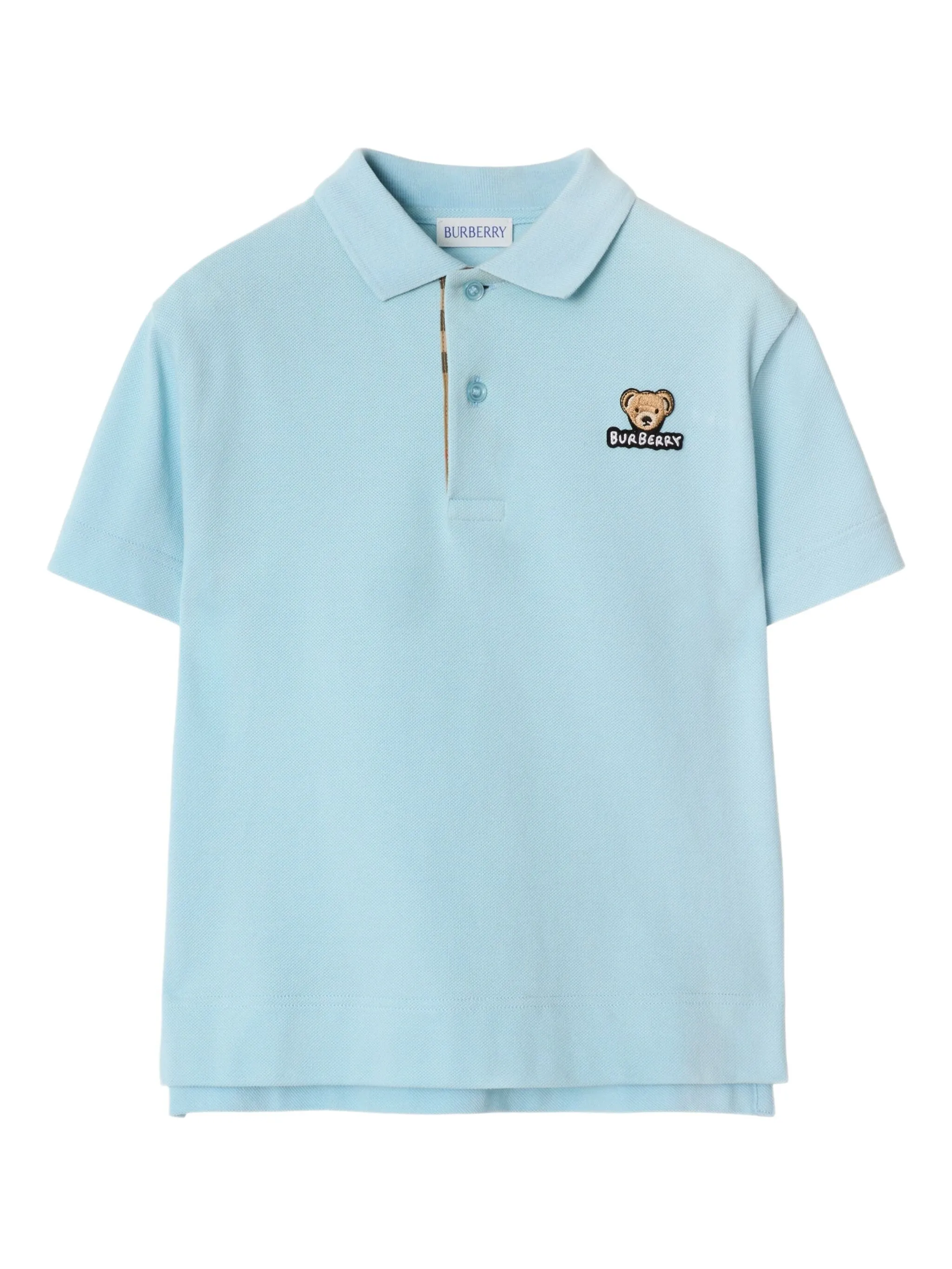 Рубашка поло с короткими рукавами Burberry Kids, синий
Рубашка поло с короткими рукавами Burberry Kids, синий