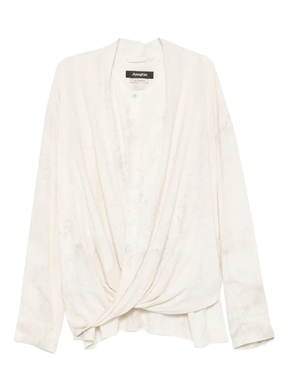 Драпированная рубашка JiyongKim, нейтральный
Драпированная рубашка JiyongKim, нейтральный