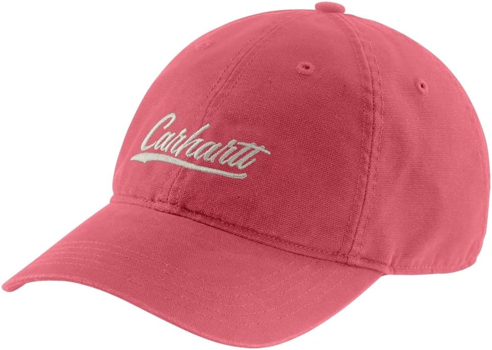 Carhartt Women's 105247 кепка с принтом Canvas Script, Rosewood
Carhartt Women's 105247 кепка с принтом Canvas Script, Rosewood