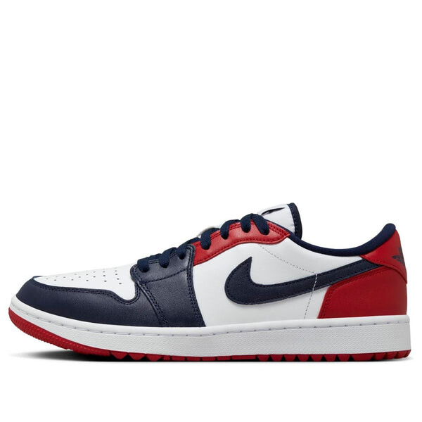 Кроссовки 1 retro low golf 'usa' Air Jordan, белый
Кроссовки 1 retro low golf 'usa' Air Jordan, белый
