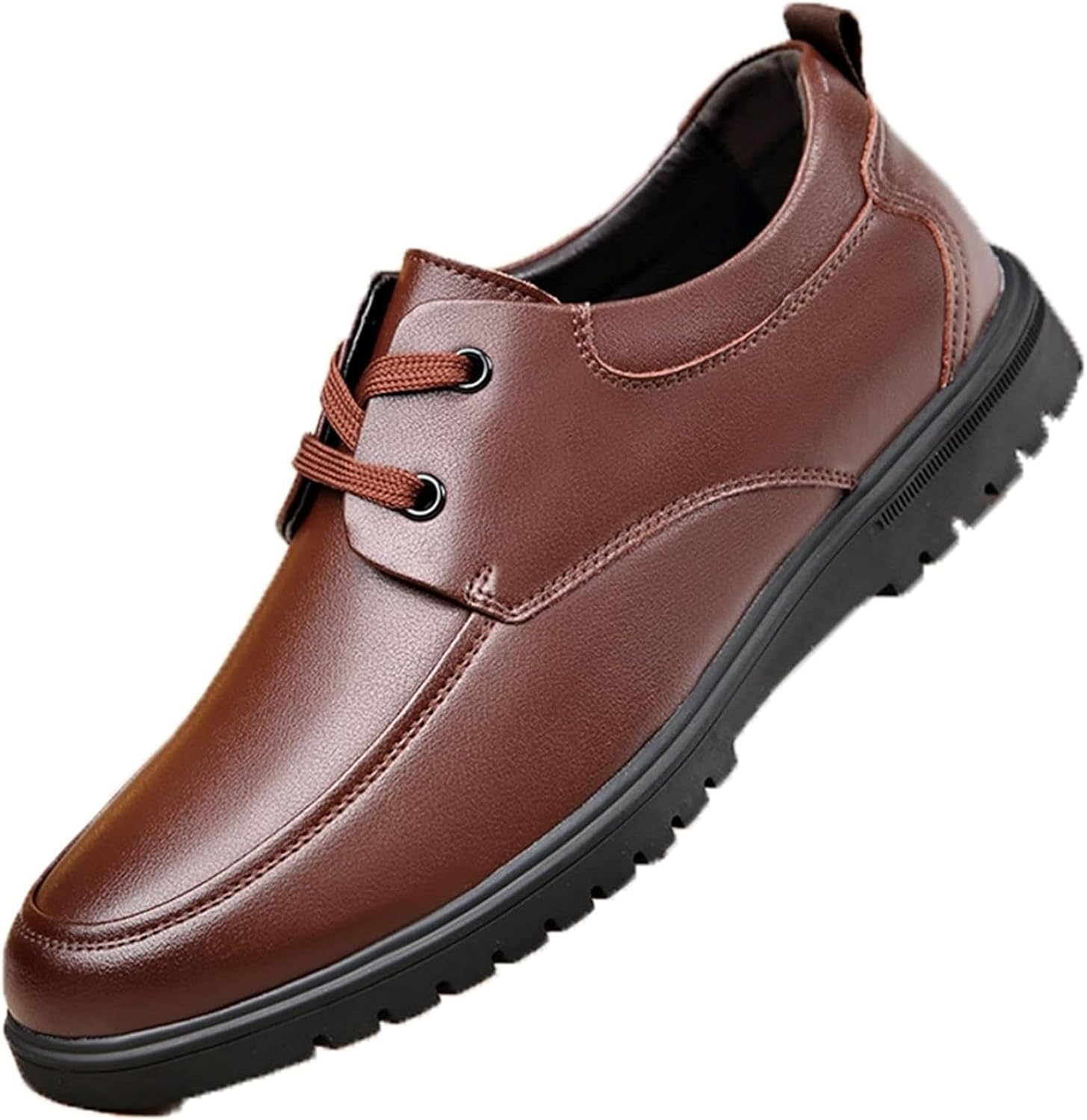 Мужские классические современные повседневные туфли-оксфорды с закругленным носком для свадьбы или работы Generic, коричневый
Мужские классические современные повседневные туфли-оксфорды с закругленным носком для свадьбы или работы Generic, коричневый