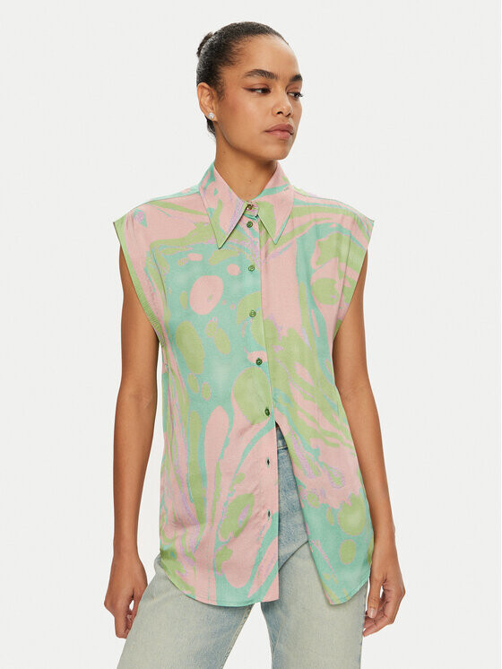 Блуза стандартного кроя Pinko, зеленый
Блуза стандартного кроя Pinko, зеленый